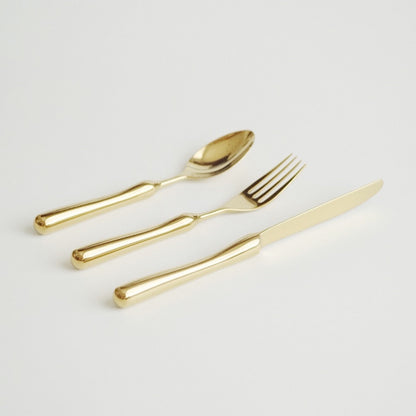 The Horang Flatware Set - Gold