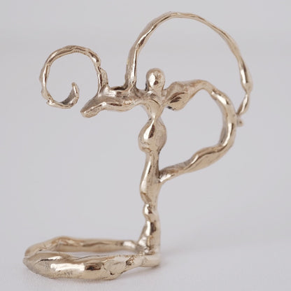 Aerigo Brass Candle Holder