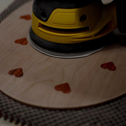 Cherry Wood Bold Tray - Large