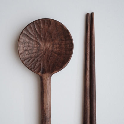 Jebi Tail Wooden Spoon and Chopstick Set