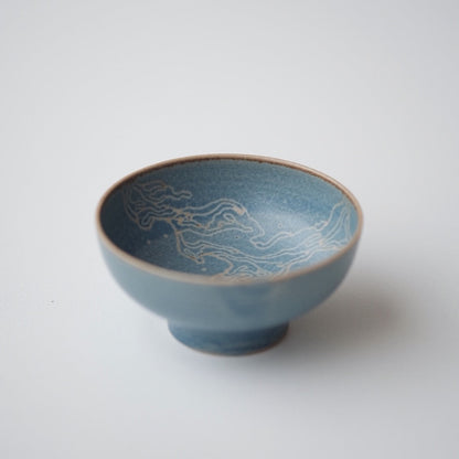 Teacup - Wave (set of 3)