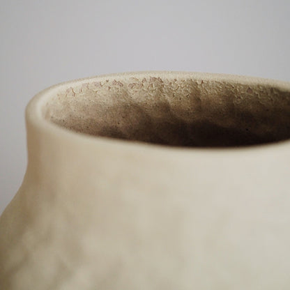 Thick Neck Vase, 2021 - Yellow
