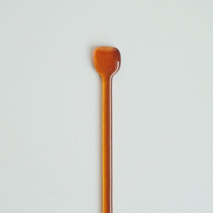 Glass Swizzle Stick - Rainbow