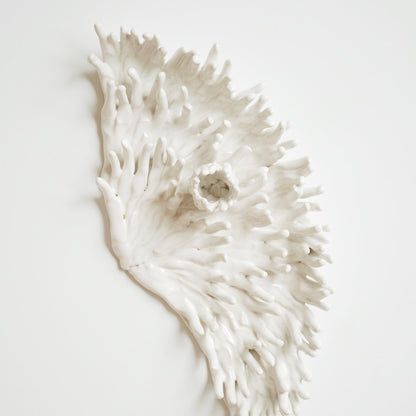Mosaic Leaf Candle Holder