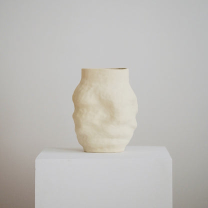Thick Neck Vase, 2021 - Yellow