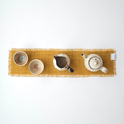 Sambe Tea Mat - Mustard