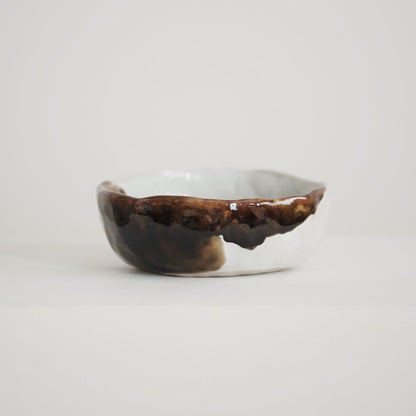 Pinching Bowl - Black & White Cookie