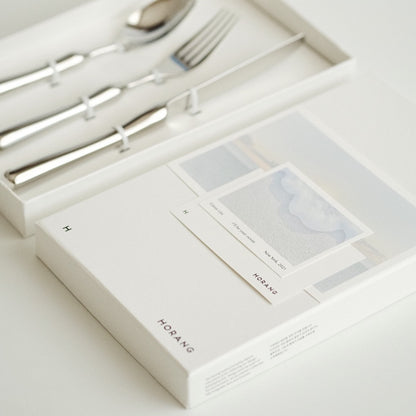 The Horang Flatware Set - Gold