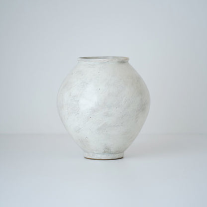 Buncheong Handle With Care Moon Jar