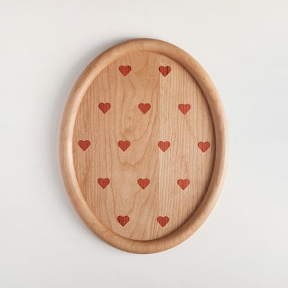 Cherry Wood Bold Tray - Large