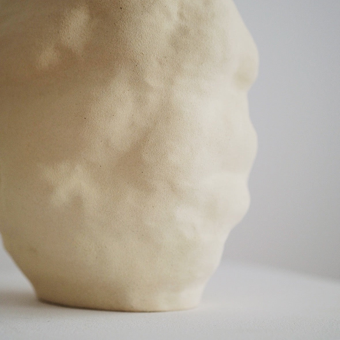 Thick Neck Vase, 2021 - Yellow