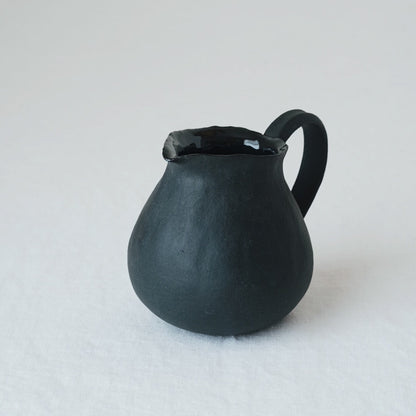 Black Ceramic Tea Server / Mini Jug