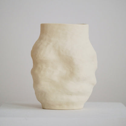 Thick Neck Vase, 2021 - Yellow