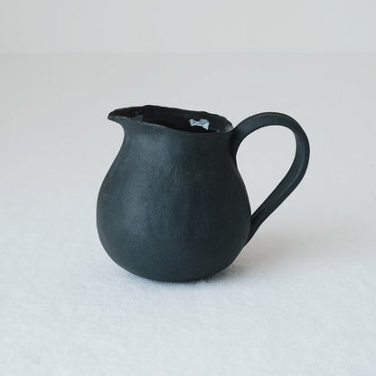 Black Ceramic Tea Server / Mini Jug