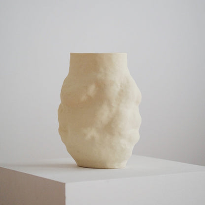 Thick Neck Vase, 2021 - Yellow