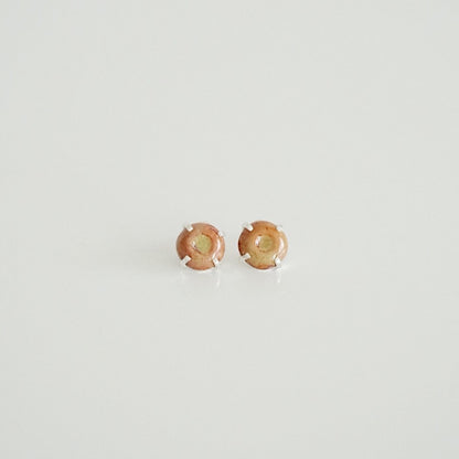 Chilbo Earrings - Brick