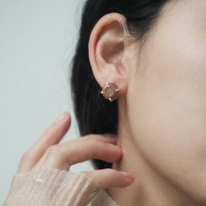 Chilbo Earrings - Brick