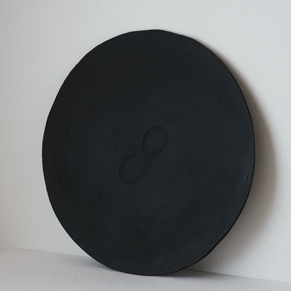 Black Presentation Ceramic Tray
