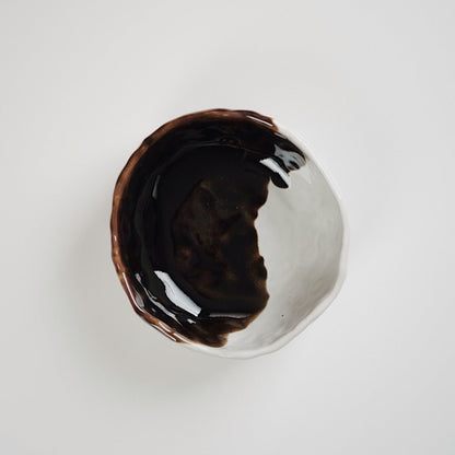 Pinching Bowl - Black & White Cookie