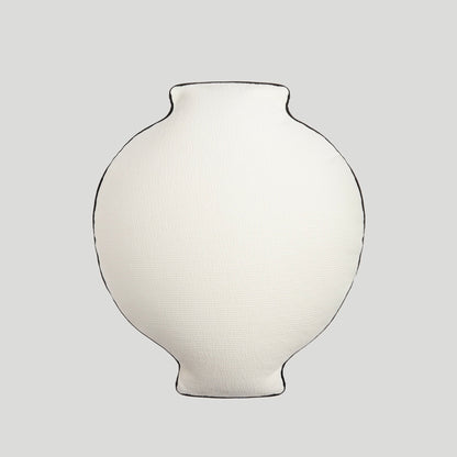 Moon Jar Throw Pillow - Off White