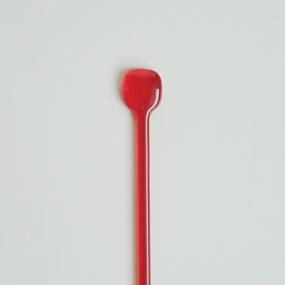 Glass Swizzle Stick - Rainbow