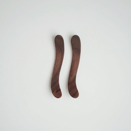 Wooden Butter Knife Set of 2