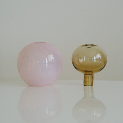 Stackable Beoseot Vase - Pink/Bronze