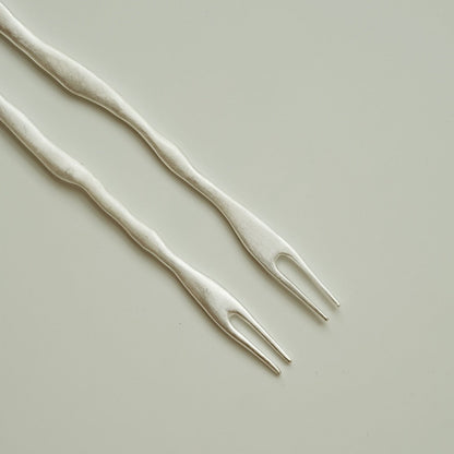 Silver Plated Dessert Fork (2-prong)