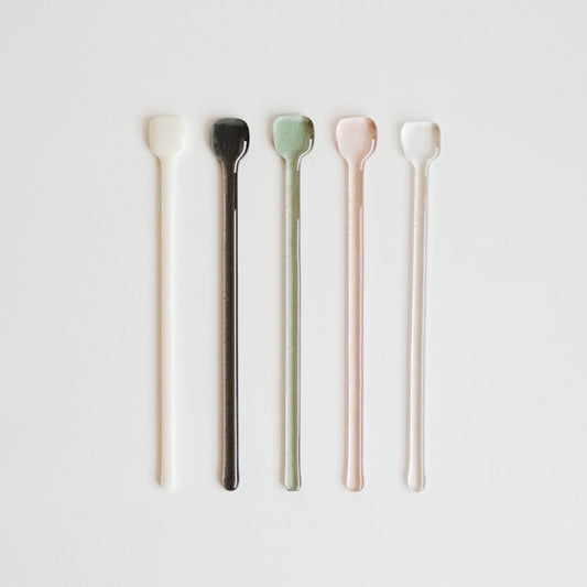 Glass Swizzle Stick - Pastel