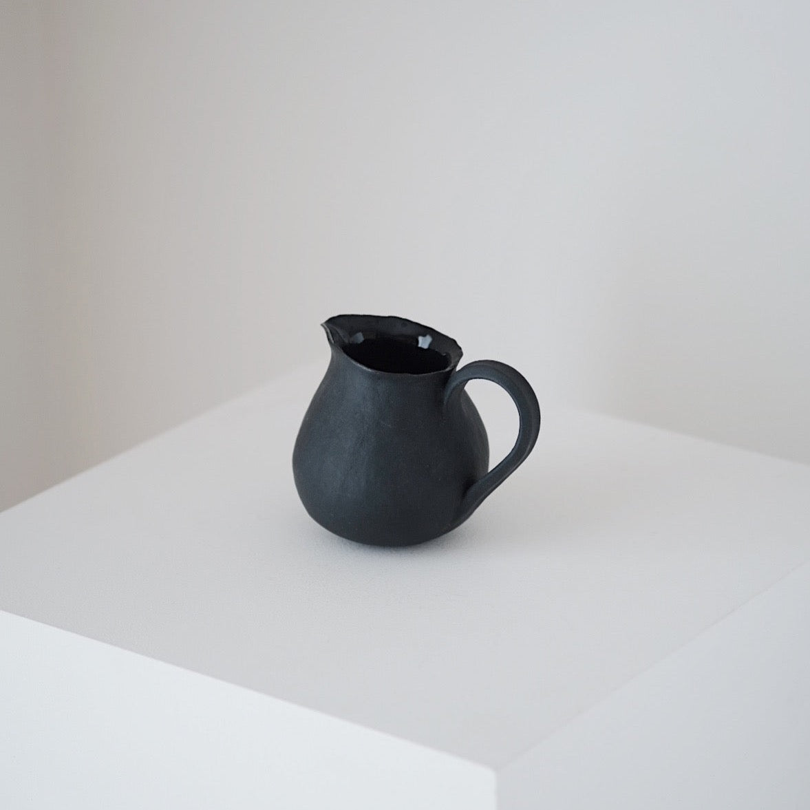 Black Ceramic Tea Server / Mini Jug