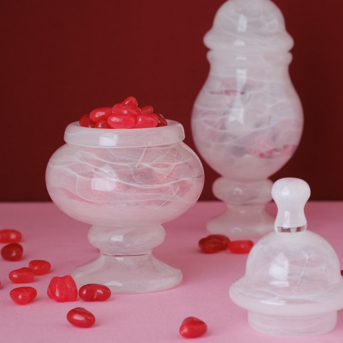 Rhythm - Glass Candy Jar I