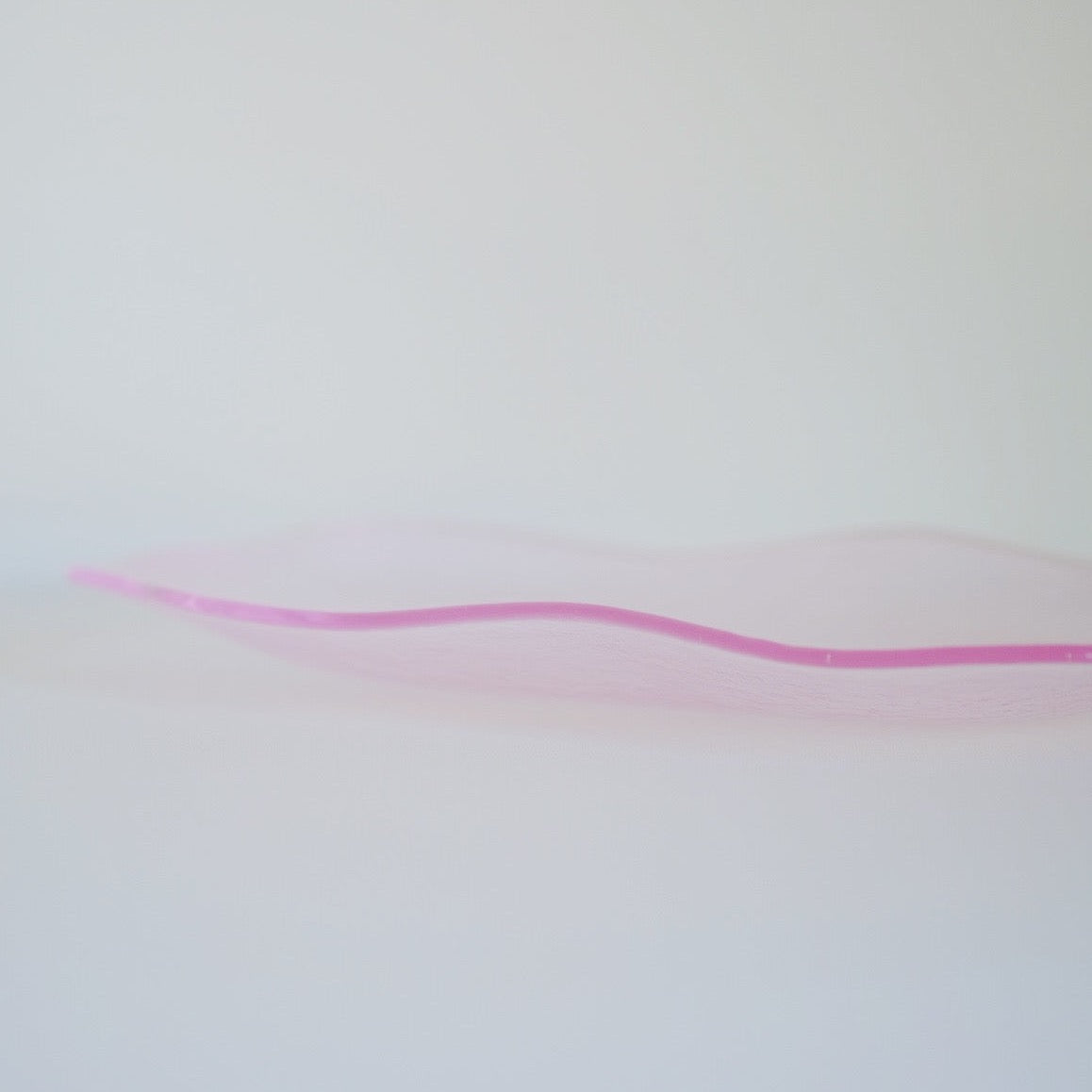 Glass Wave Plate - Pink